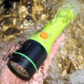 1200lm 3 vatios potentes antorcha de buceo recargable